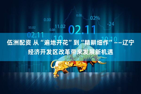 伍洲配资 从“遍地开花”到“精耕细作”——辽宁经济开发区改革带来发展新机遇