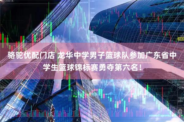骆驼优配门店 龙华中学男子篮球队参加广东省中学生篮球锦标赛勇夺第六名！